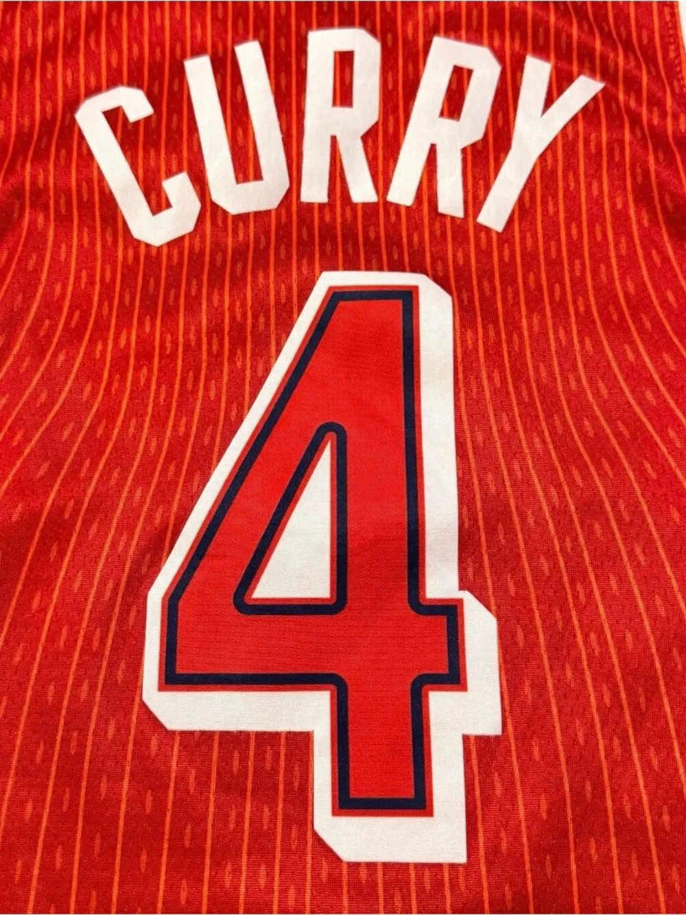Nike 2024 USA Basketball Stephen Curry No. 4 Jersey